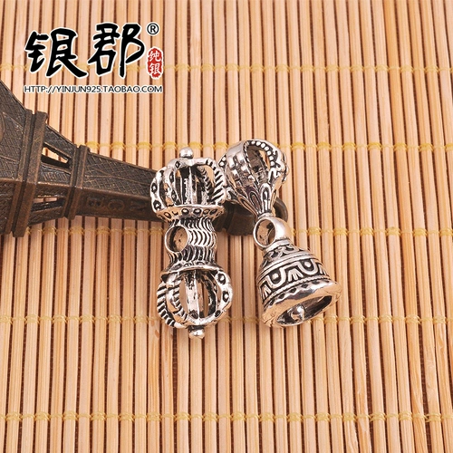 S925, аксессуары, четки из круглых бусин ручной работы, четки бодхи, аксессуар, серебро 925 пробы, DIY