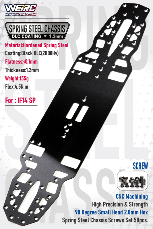 If14 Speciale Dlc Spring Steel Chassis Spring Steel Base Plate Dlc Coating If14 Speciale Dlc Spring Steel Chassis Spring Steel Base Plate Dlc Coating