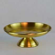 For the Buddhas fruit tray Treasure Lotus Fruit Pan Fruit Dish Pure Copper Buddha Supplies Fo the Buddhas former gonora tray for the Buddha Lotus