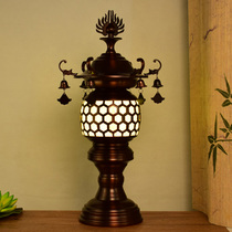 For the Buddha lamp HeiTibetan Lights Temple Temple Floor Lamp Buddha Buddha for lamp Buddha with long Ming lantern Lantern Lanterns Lotus Lantern