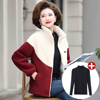 Бордовый свитер