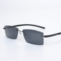 Myopia sun glasses box polarized eye color change sunglasses flat light color change mirror driver driving myopia glasses