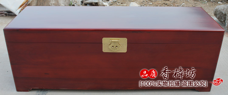 坊 樟木箱 Nhà máy bán hàng trực tiếp Khuyến mại đoạn thư pháp dài và vẽ tranh chống côn trùng hộp gỗ long não - Cái hộp hộp gỗ đựng trang sức