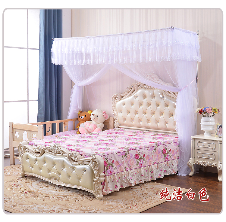 lưới custom-made đặc biệt đứng linh hoạt số quá khổ cộng với giường cỡ tùy chỉnh khảm kéo dài màn ngủ - Lưới chống muỗi mùng ngủ giá rẻ