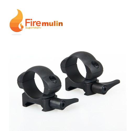 Wood Forest Outdoor New 25 4mm pipe clamp laser aiming mirror bracket QD quick-release clamp cast steel material