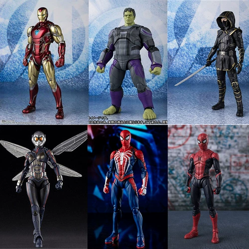 Marvel Avengers 4 Финальный битва Железный Человек -Человек -Человек Хорнет Женщина Сокол Работаемость