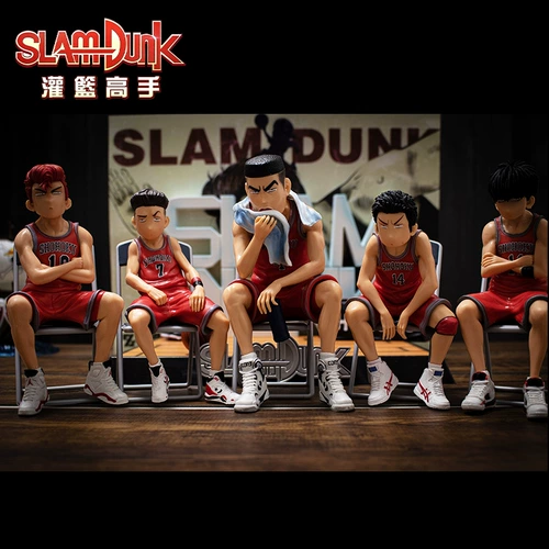 Slam Dunk Model Display Mitsui Shou Sakura wumi Протекает Чуан Фенггонг Сити Стар -Команда Звезд