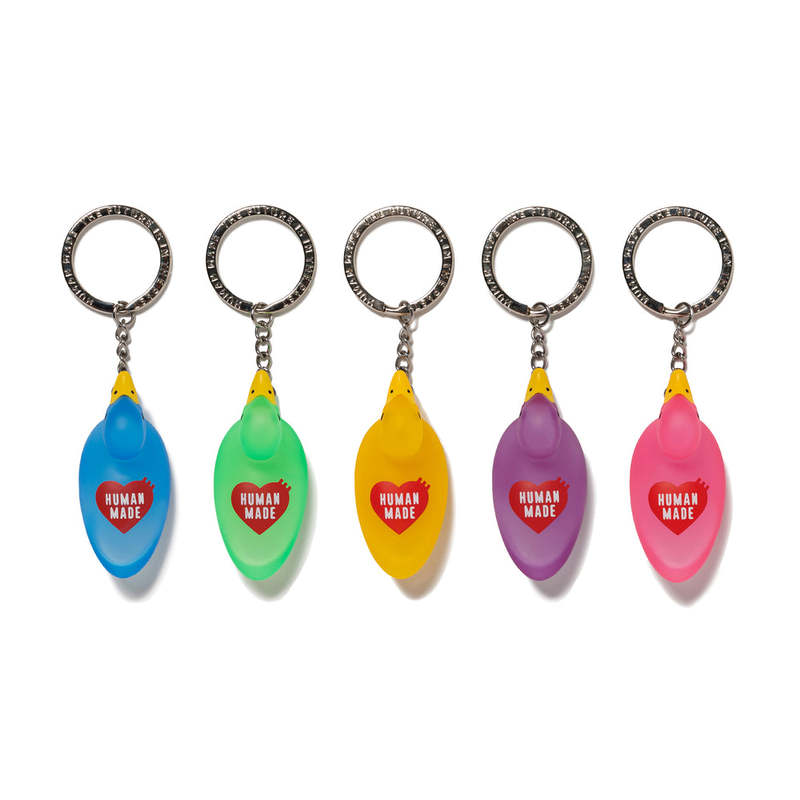 Human Made Duck Pvc Key Chain Rubber Duck Keychain Pendant Decoration