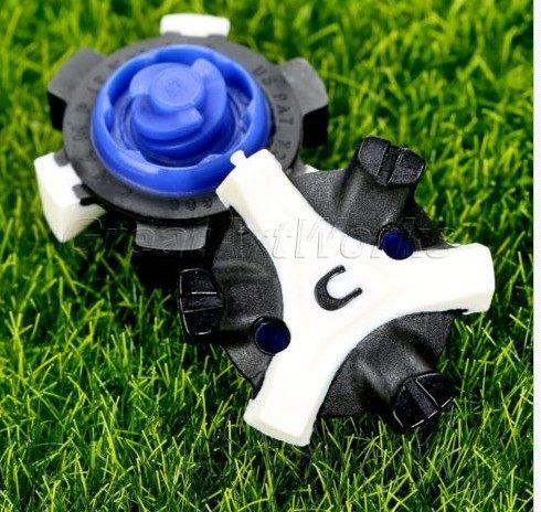 Special Price Direct Sales Golf Shoes Nails Golf Shoes Nails Black & White Color Deep Blue Head Quick Swivel Nail Bicolor-Taobao