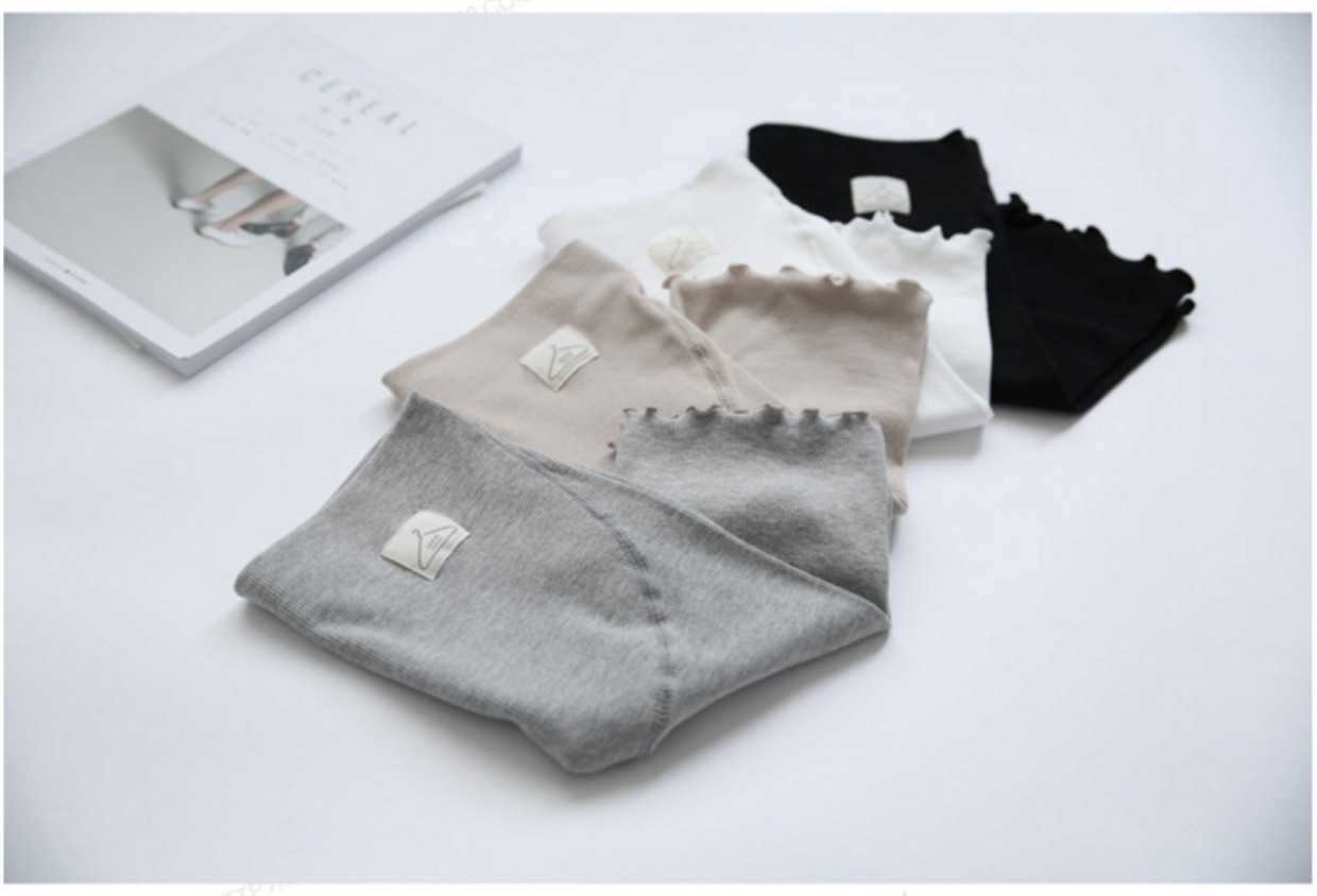 Bà bầu an toàn xà cạp cotton sợi tốt eo cao nâng bụng chống thời trang quần short đa năng mặc mỏng mùa hè đồ bầu giá rẻ