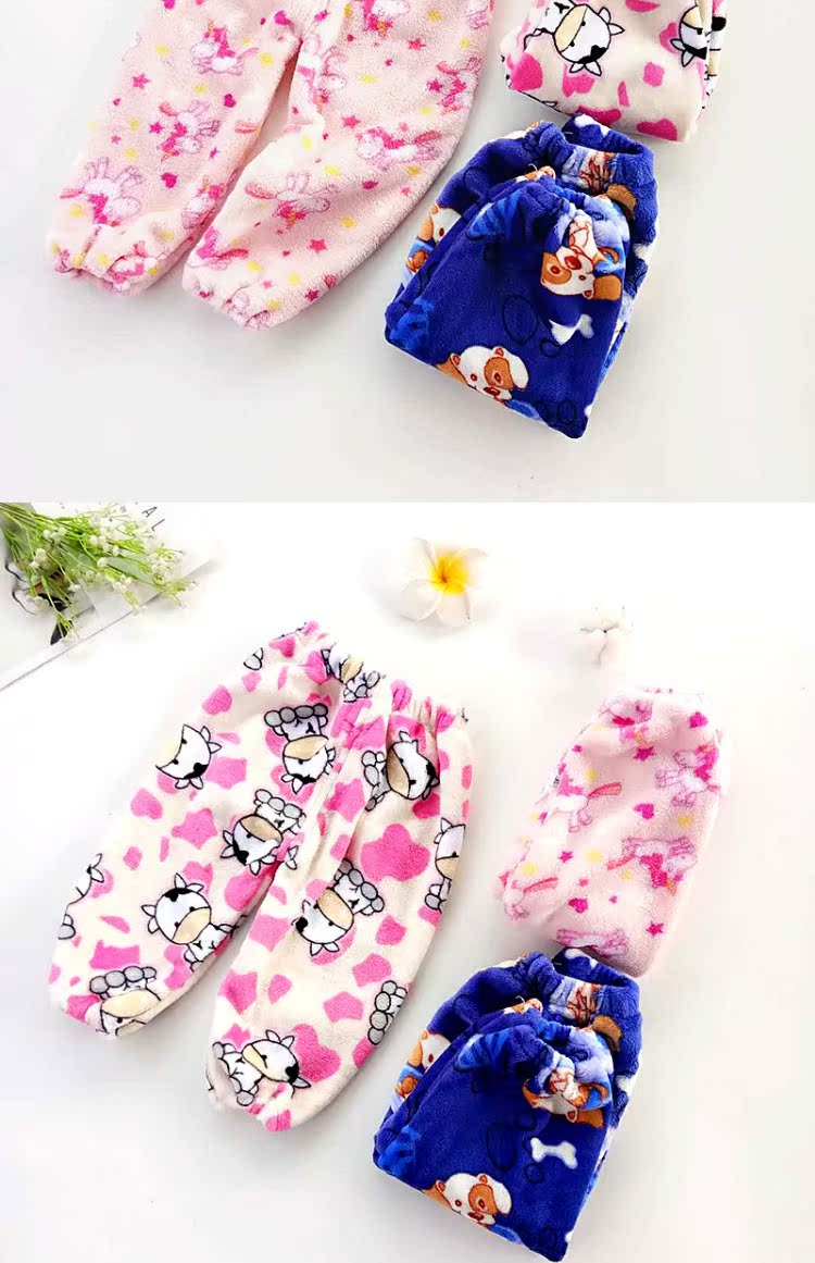 Mới mùa đông nam nữ áo choàng dày flannel trẻ em quần tây sang trọng áo chống mặc quần áo áo giữ nhiệt trẻ em
