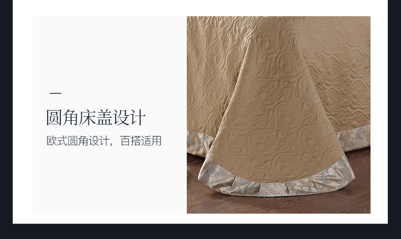 Chăn bông trải giường thêu bốn mảnh bông satin dày lên giường cưới mô hình bao gồm giường phòng tấm ra trải nệm
