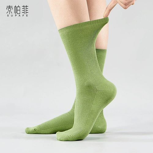 Современные нескользящие классические носки подходит для мужчин и женщин, увеличенная толщина, средней длины