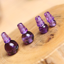 Amethyst tee citrine Buddha head set loose beads accessories crystal beads Bodhi hand string accessories round beads