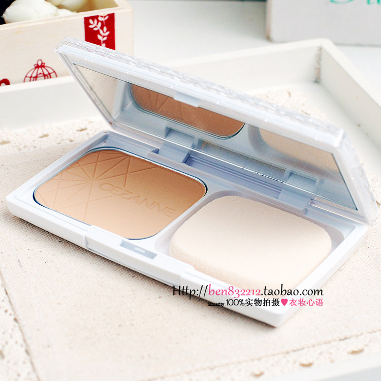 Japan Cezanne Qian Shili EX Fine Diamond Transparent Plain Dry Wet Powder Cake spf31 Makeup Makeup