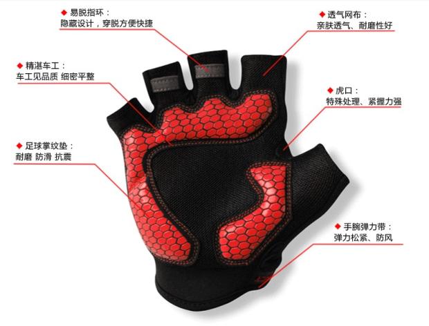 Gants pour vélo mixte SPAKCT - Ref 2255423 Image 14