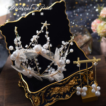 2021 Rhinestone Hollow High-end Crown Princess Crown Beauty Bride Headwear Wedding Jewelry Headwear Accessories