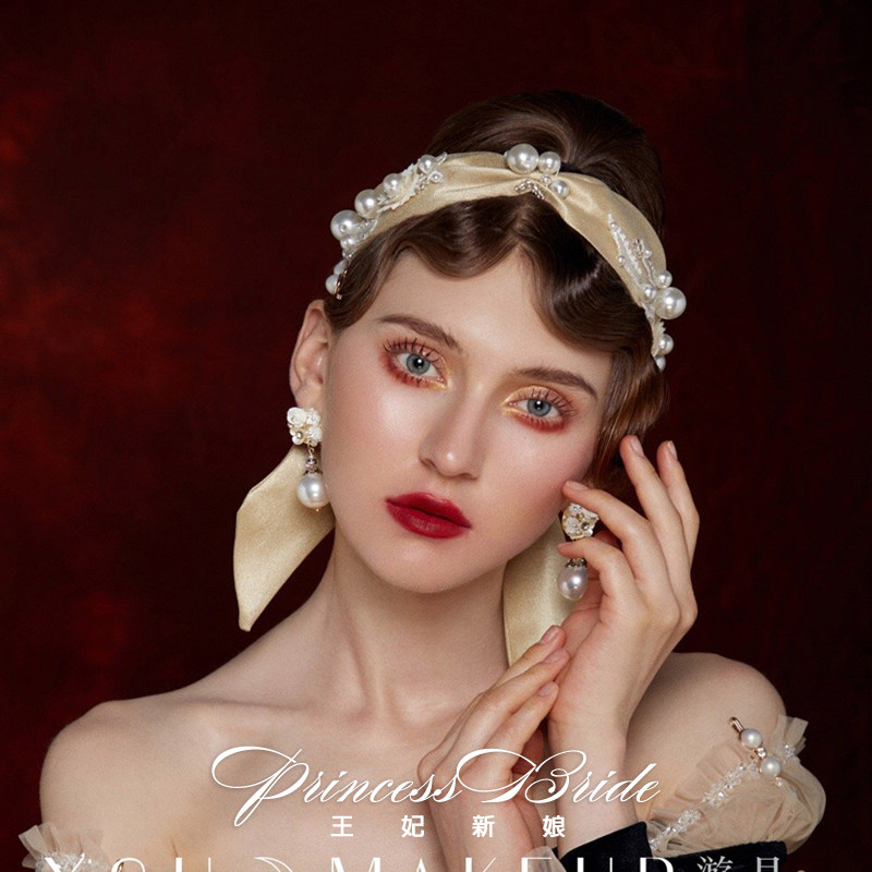 Bridal Headwear Retro Hair Band Hair Stirrup SOUTH KOREA BRIEF PAN HAIR RIBBON WEDDING HAIR ACCESSORIES EUROSTYLE WEDDING GOWN ACCESSORIES ACCESSORIES