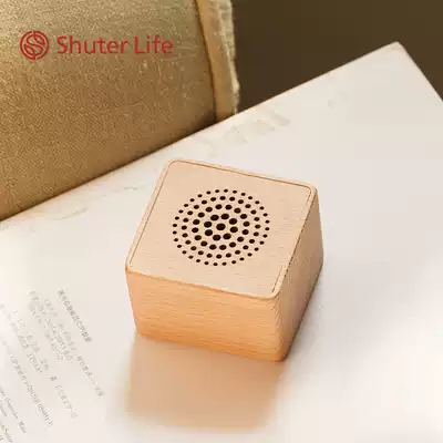 Shude Life Pavilion creative square minimalist wooden music box Canon music box Thousand Away to send girlfriend gift