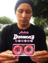 Andale wax slipboard bearings King signed