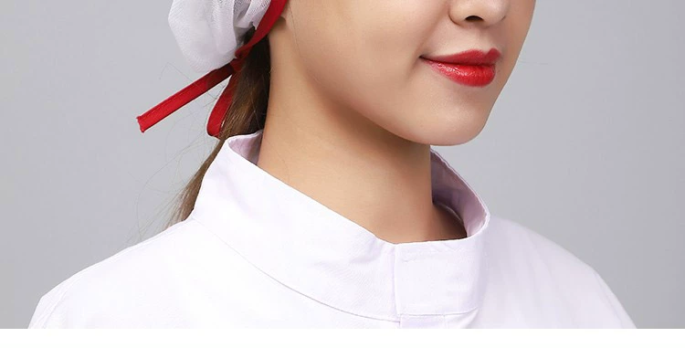 Thực phẩm đặc biệt mũ làm việc thực phẩm mũ lưới bảo hiểm lao động mũ xưởng nhà máy chống bụi vệ sinh căng tin đầu bếp sạch sẽ nữ mũ phòng sạch màu trắng bao trùm tóc y tế