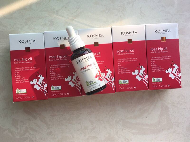 Free Small Pure Oil and Dropper Bottle. Officially Authorized Australian Kosmea Rosehip Oil 42ml, Overnight Golden Oil