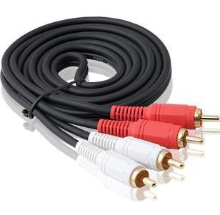 Promotion 1 5 meters pure copper material 1 5-20 meters Nansheng audio cable high quality 2 to 2 lotus cable individually packaged