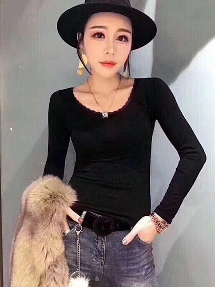 秋冬面膜衣保暖内衣发热纤维恒温内衣无缝美体塑身隐形打底衫单件