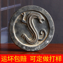 Replica Guwa When the Han Dynasty Animal tatyused the ancient architectural decoration collection of the Qin brick Han wa tuo sheet production material