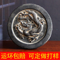 Antique Han Dynasty Dragon Veins Tile of the Qin Brick Hanwa Ancient Architectural Decoration Collection Artwork trailblazing production material