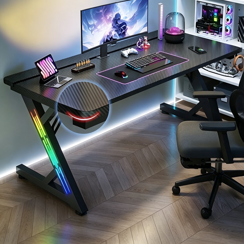 Computer Desk, Home Desktop Study Table, College Student Double Gaming Table, Simple E-Sports Table, Desk, Office Desk Computer Desk, Home Desktop Study Table, College Student Double Gaming Table, Simple E-Sports Table, Desk, Office Desk