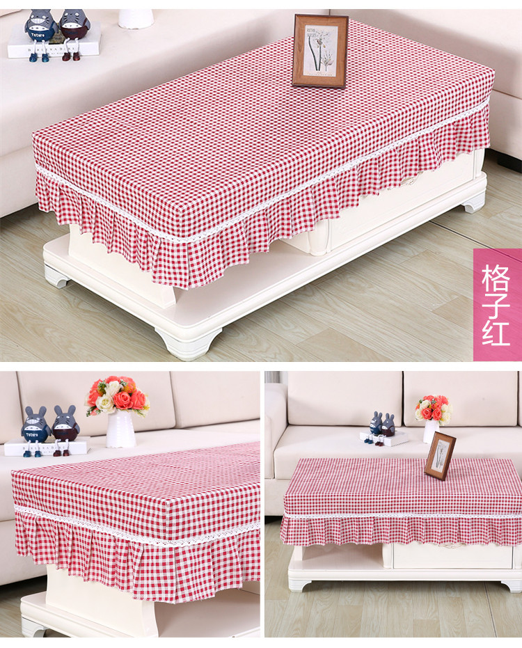 vải bông bảng vườn hình chữ nhật vải áo khoác nhỏ tươi trạm nhà bảng vải che bụi ông kẹ - Khăn trải bàn miếng trải bàn