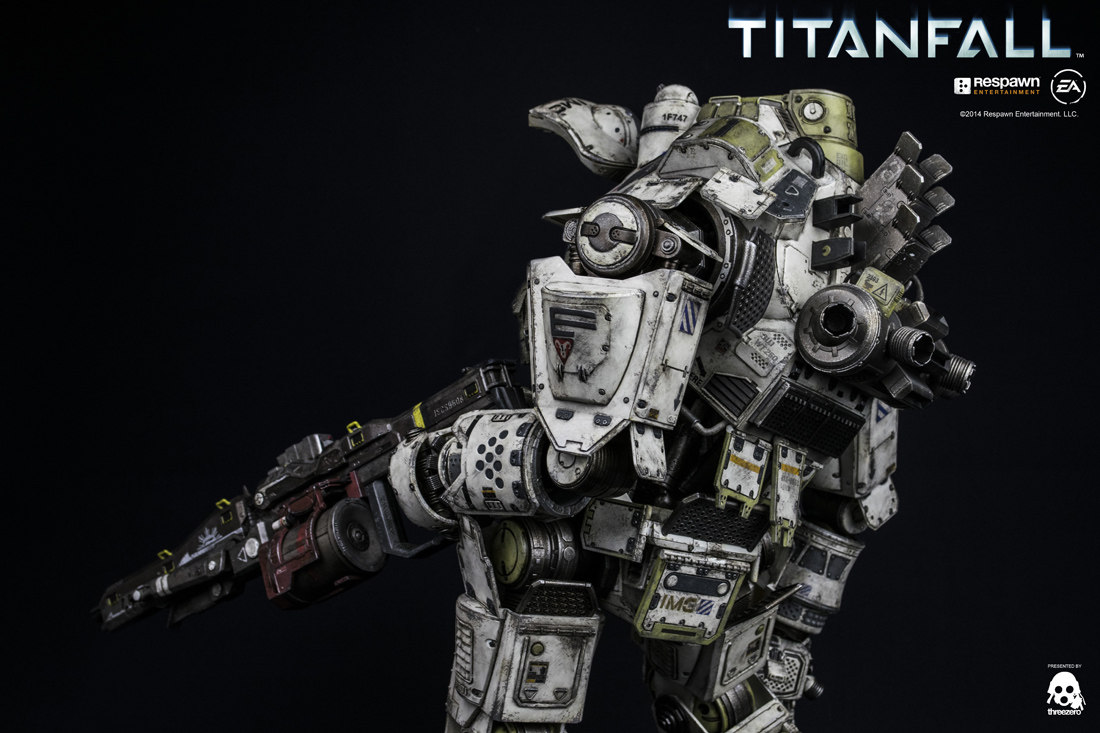 ThreeZero Titanfall Atlas & Amp Pilot Figure Collectibles 1/12