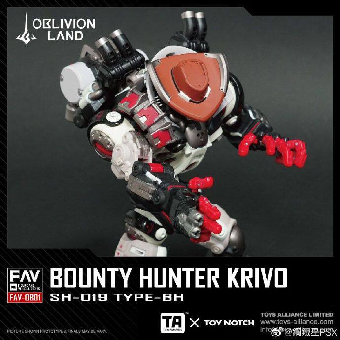 Toy Notch X TA Astrobots A04 Krivo Bounty Hunters Robot Action