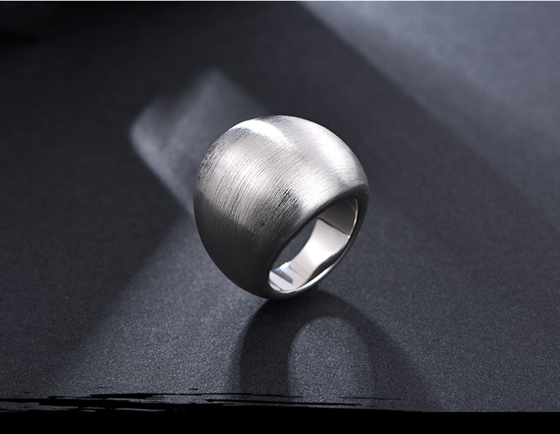 Bague homme MYSH     en Argenterie - Ref 3086632 Image 7