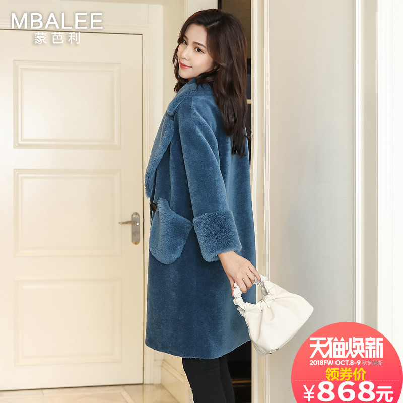 Manteau de fourrure femme MBALEE    - Ref 3171650 Image 1