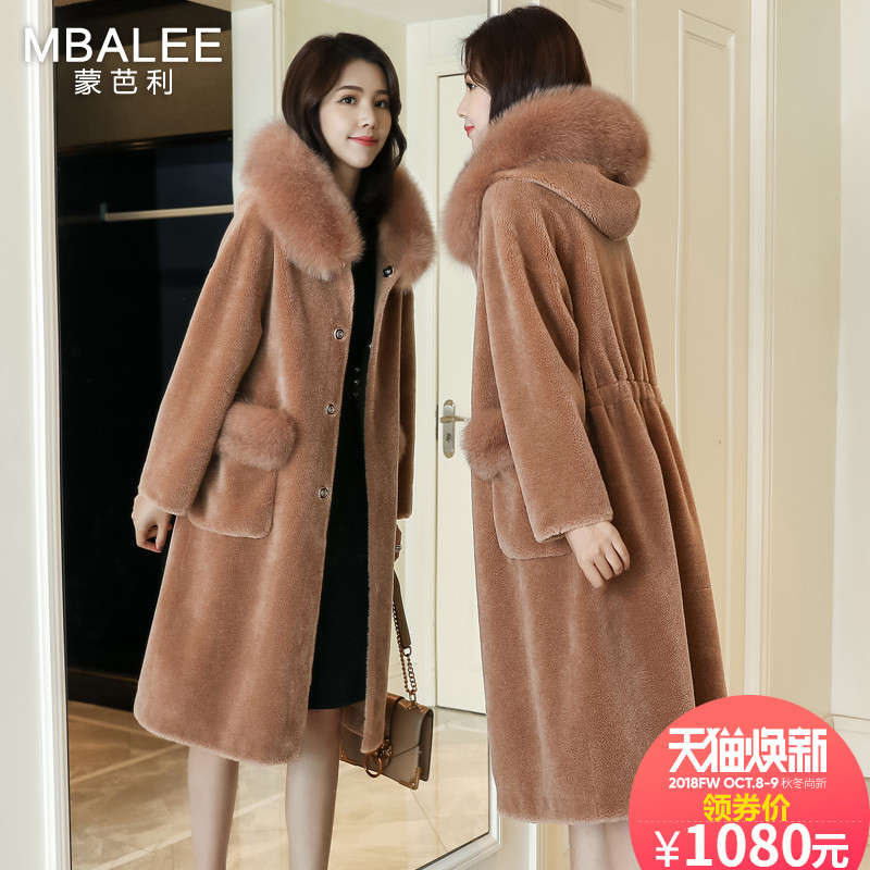 Manteau de fourrure femme MBALEE    - Ref 3174293 Image 1