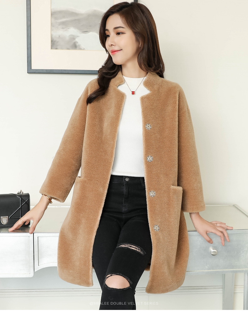 Manteau de fourrure femme MBALEE    - Ref 3173520 Image 24