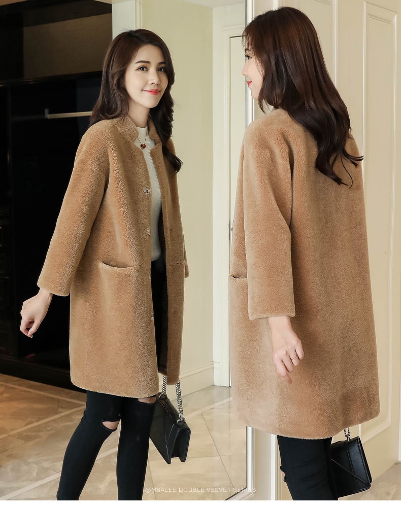 Manteau de fourrure femme MBALEE    - Ref 3173520 Image 21