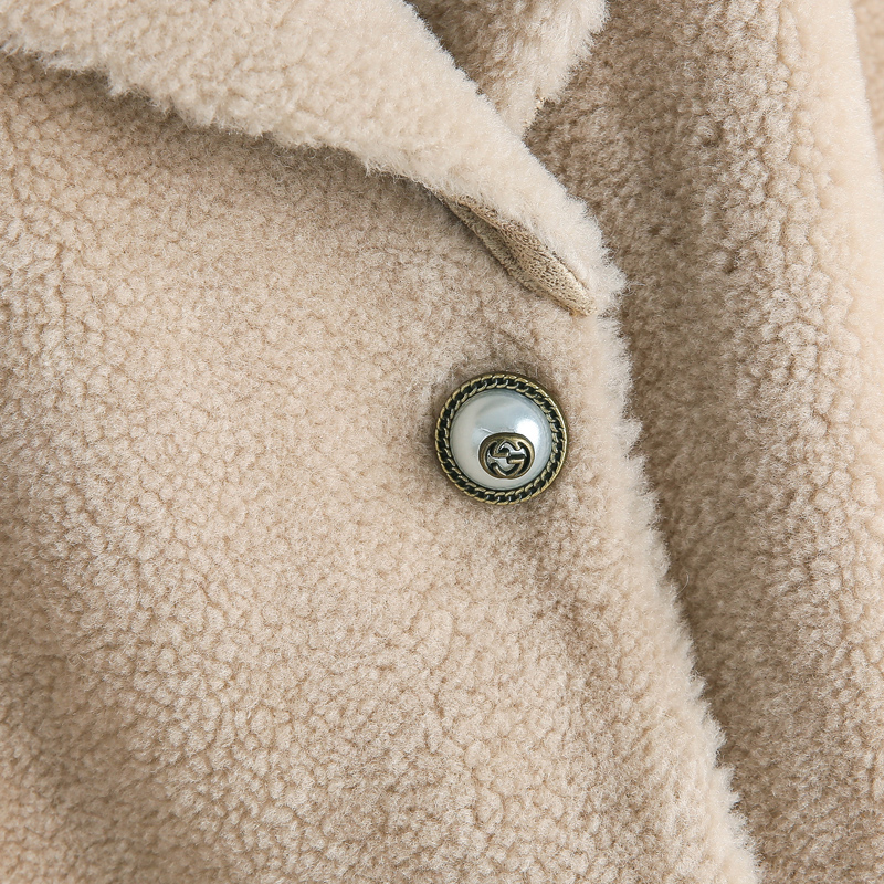 Manteau de fourrure femme MBALEE    - Ref 3171649 Image 3