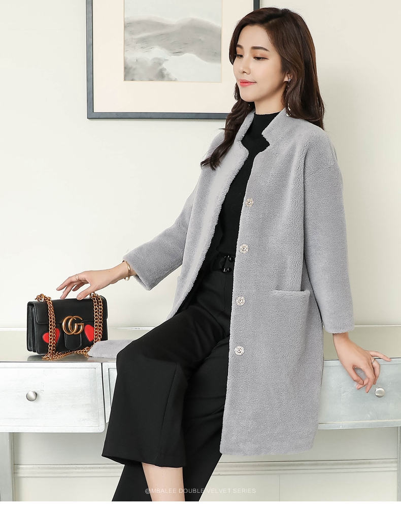 Manteau de fourrure femme MBALEE    - Ref 3173520 Image 49