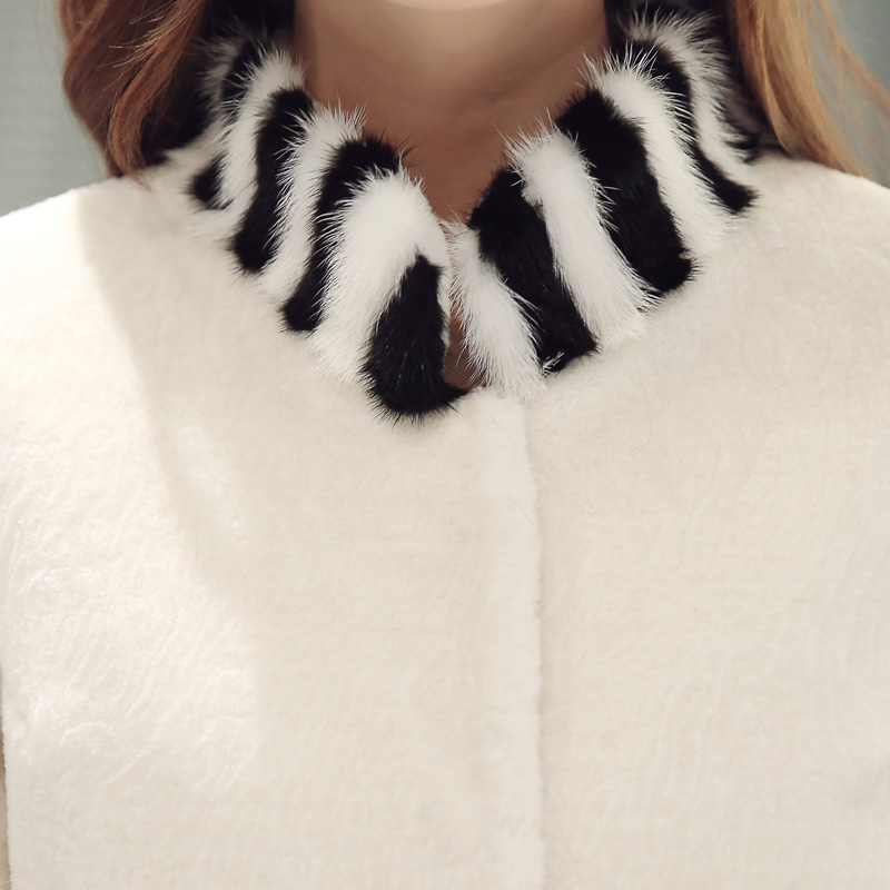 Manteau de fourrure femme MBALEE    - Ref 3173440 Image 3