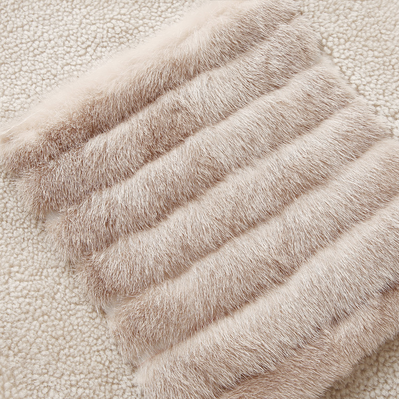 Manteau de fourrure femme MBALEE    - Ref 3172159 Image 3