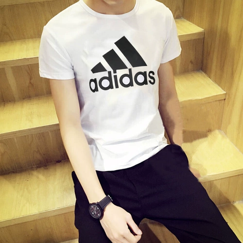 Спортивная летняя дышащая белая хлопковая футболка для отдыха, впитывает пот и запах