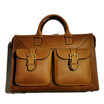 Handbag leather version free cut hard card mens briefcase pattern DIY handmade leather goods drawing template spot