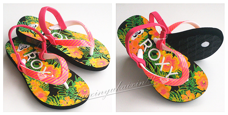 Chaussons enfants en autre ROXY pour été - semelle mousse - Ref 1017113 Image 14