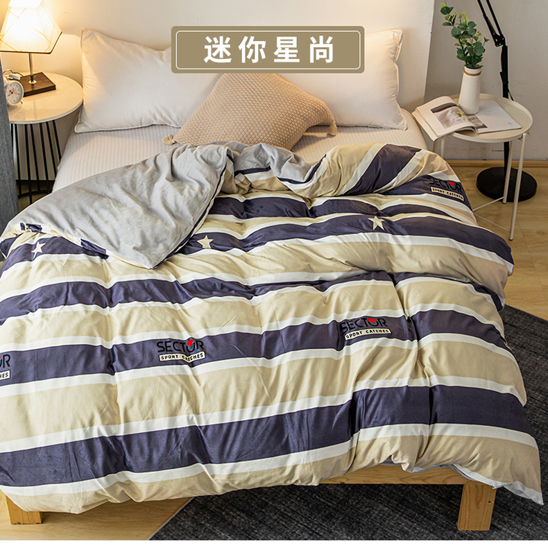 Ấm pha lê nhung đơn sản phẩm chăn 150x200 sinh viên 180x200 đơn mảnh 200x230 tùy chỉnh được thực hiện để tăng - Quilt Covers chăn hơi