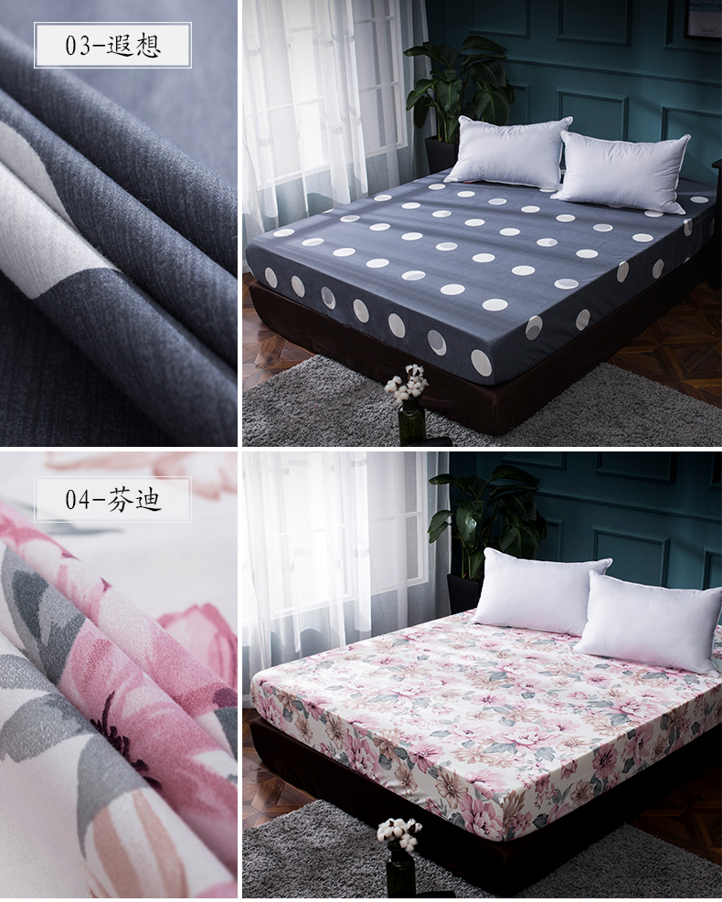 Hạt nhân 60 in giường cotton dài Li 0,9 1,2 1,35 1,5 1,8 1 2 1,9 2 2,2 m - Trang bị Covers Ga chun Everon