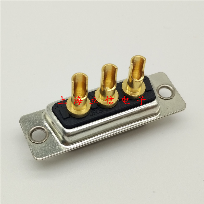High current connector DB head 3W3 female head 3 core hole welding wire type 30A