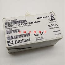 Imported force Wickmann fast-fuse ceramic fuse tube 6*32 F6 3A 440V 35416300029